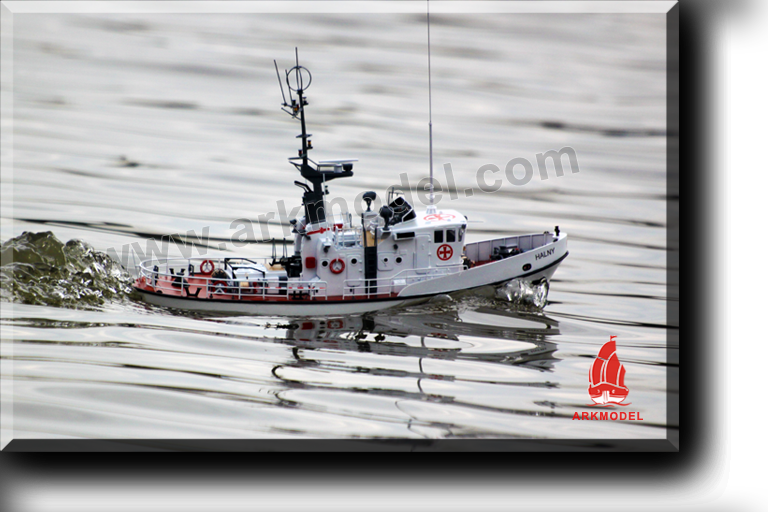 1/48 Rettungsboot "HALNY" KIT
