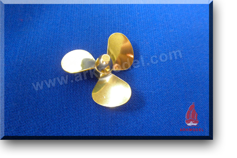 3blades M4 diameter35mm Brass Propeller(L) 156 Series,this price is only for 1 pcs,pls remark left or right
