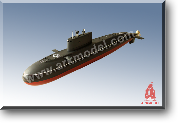 1/72  露西亜877EKM/636型キロ級潜水艦